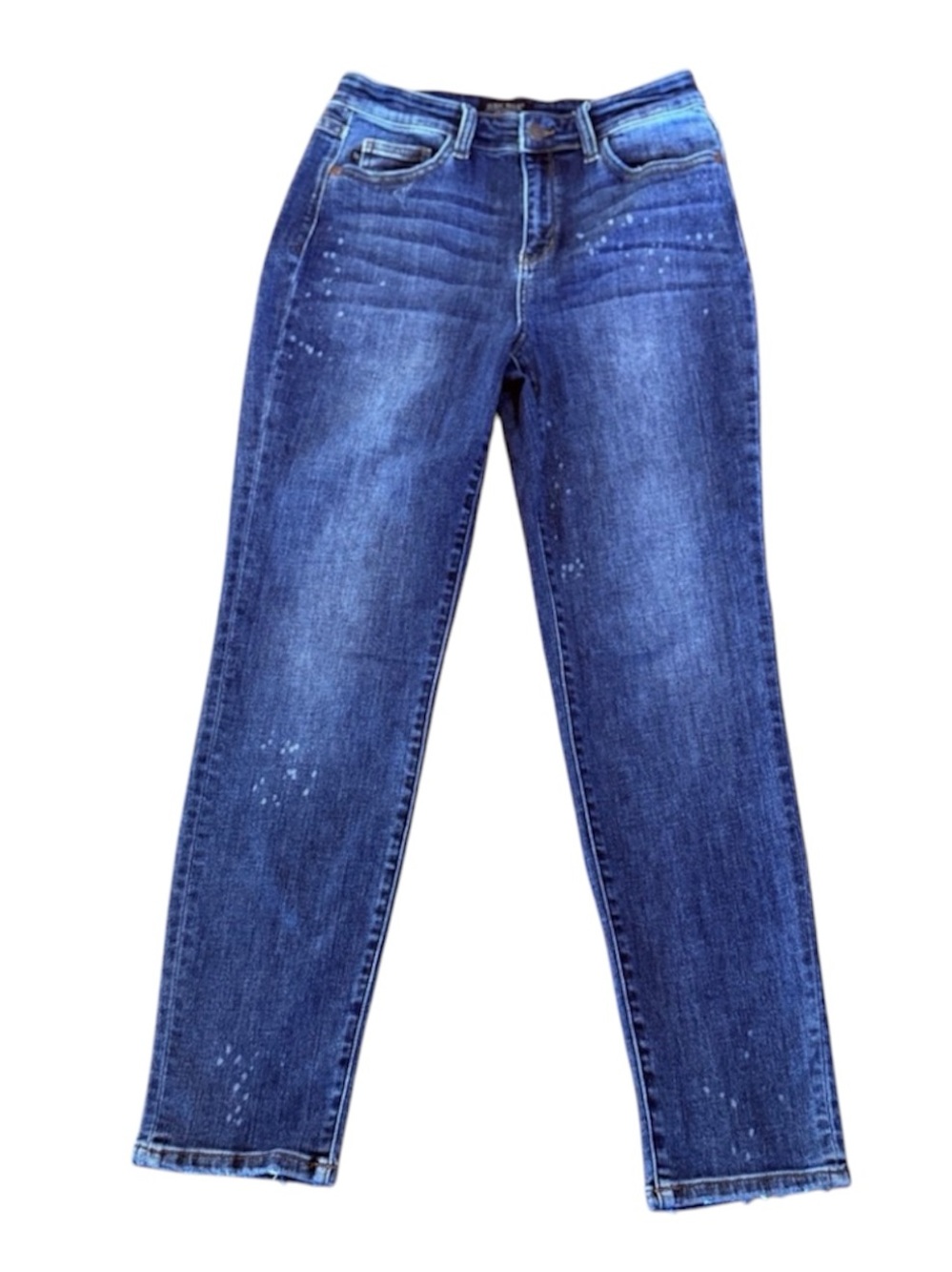 Judy Blue Speckled Dark Wash Boyfriend Jeans Size 7/28